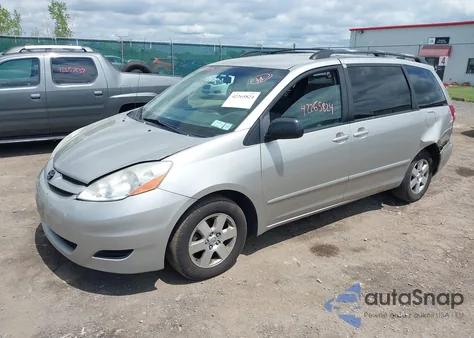2008 Toyota Sienna Le из США, поврежденный, VIN 5TDZK23CX8S160611
